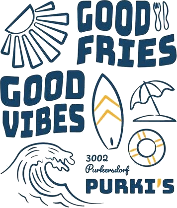 Good Fries Good Vibes Print